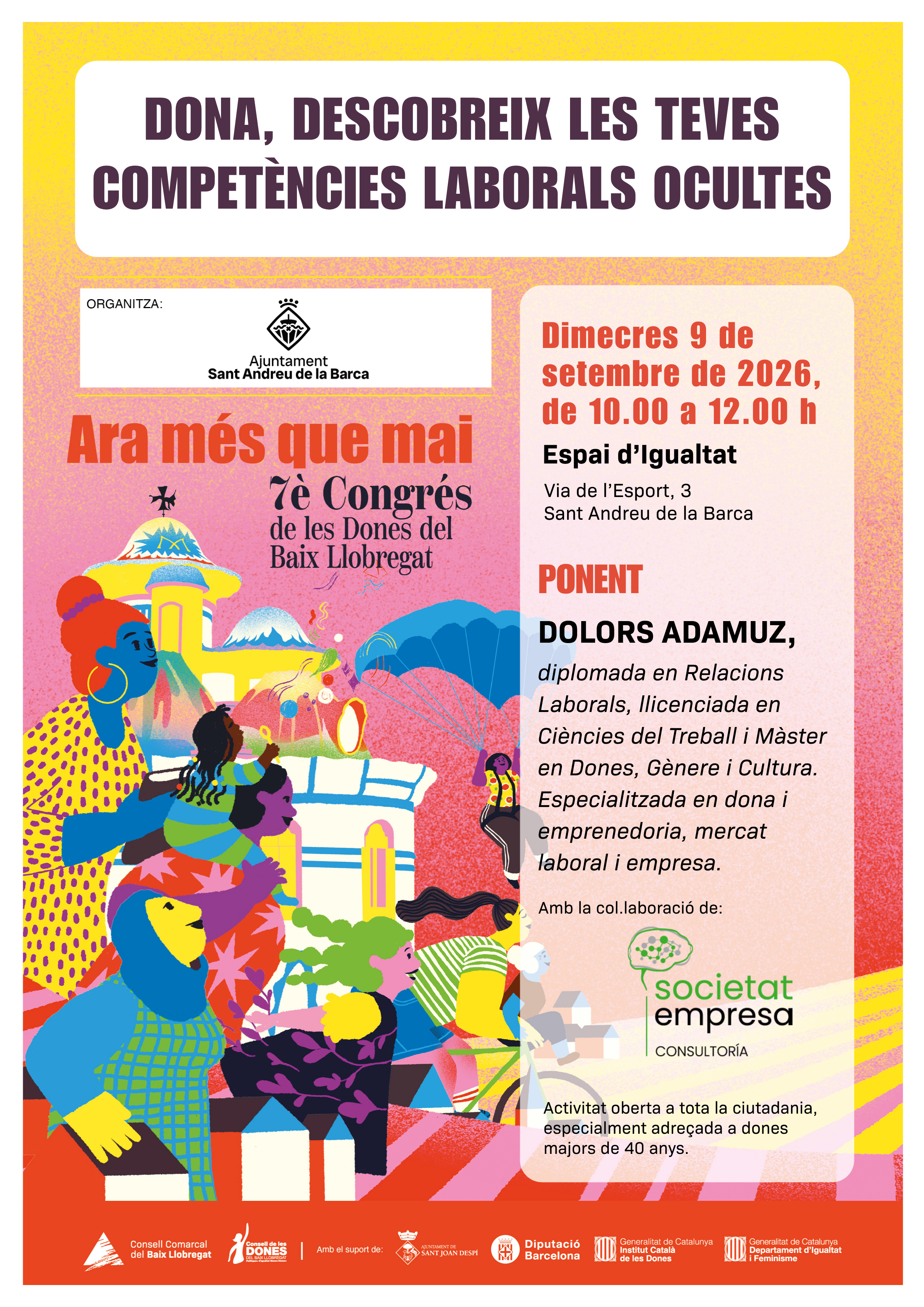 Pòster de l'activitat: TALLER PARTICIPATIU 